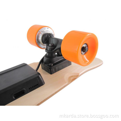 Orange Wheel Mini Fish Electric Skateboard
